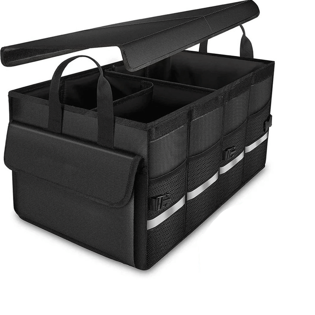 XXL Auto Organizer – 63L Opvouwbare Kofferbak- en Stoel Organizer