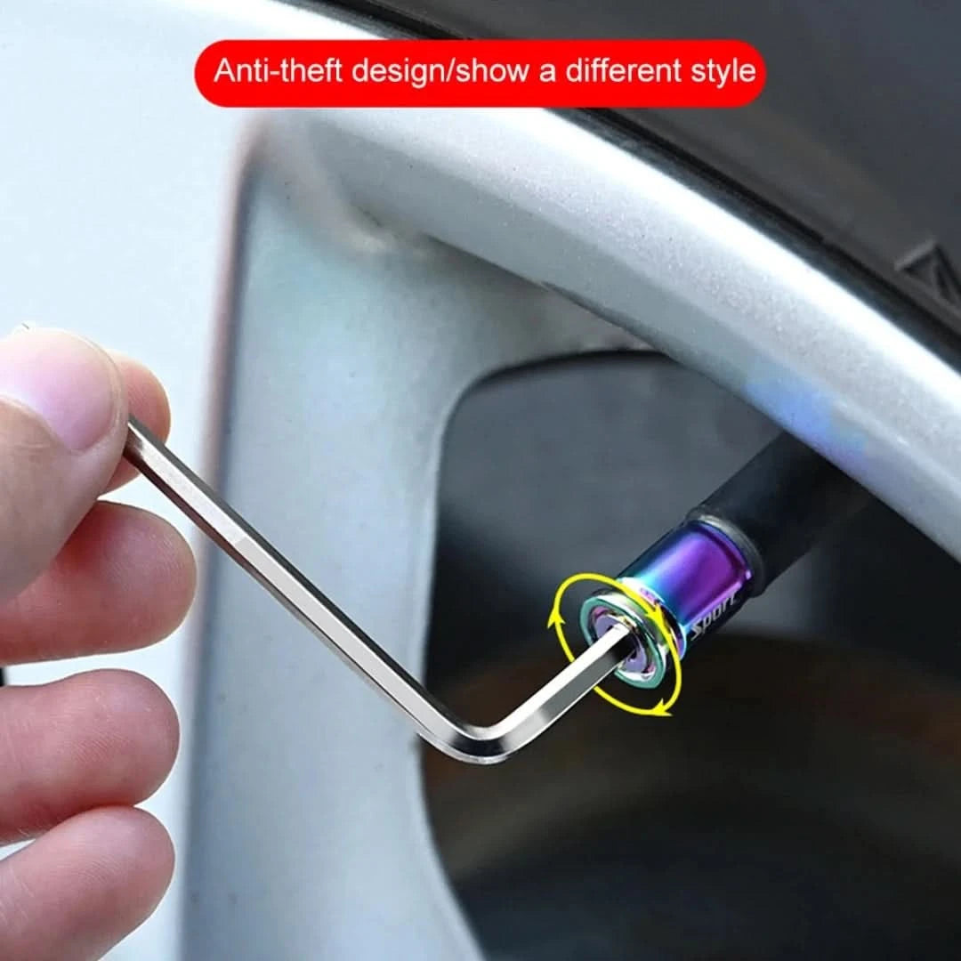 Anti-Diefstal Ventieldoppen | Zink Legering
