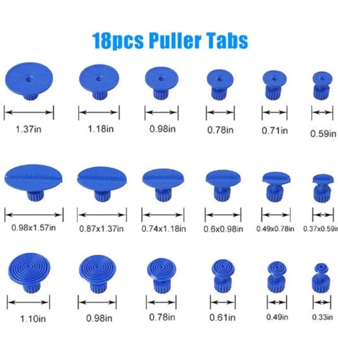 Deuk Trekker | Reparatie Tool + 18 Stuks