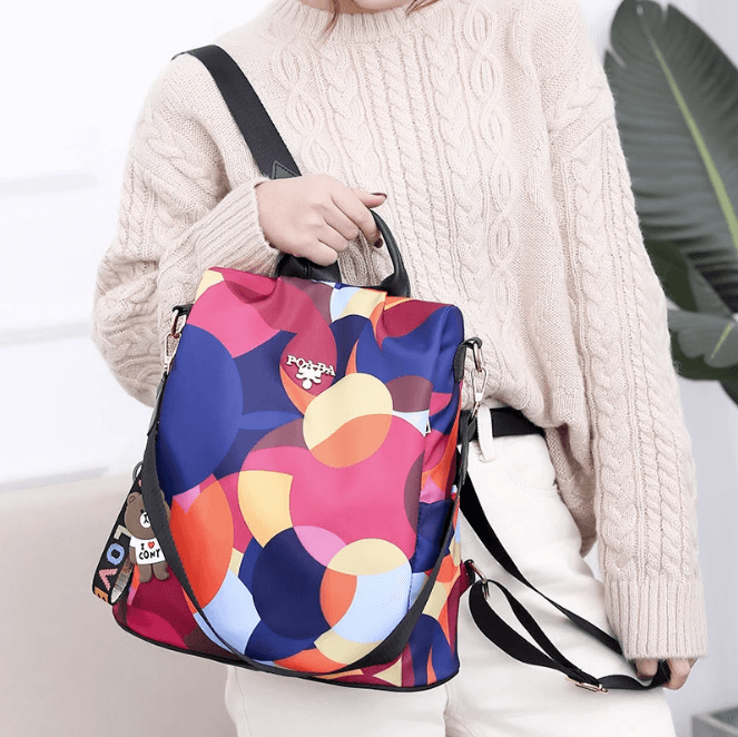 Sac à dos antivol pour femme
