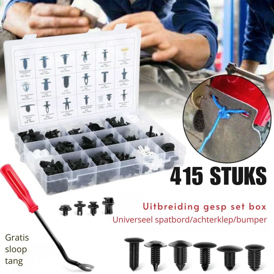 Autobevestiging Middelen Set - ShadeFlair