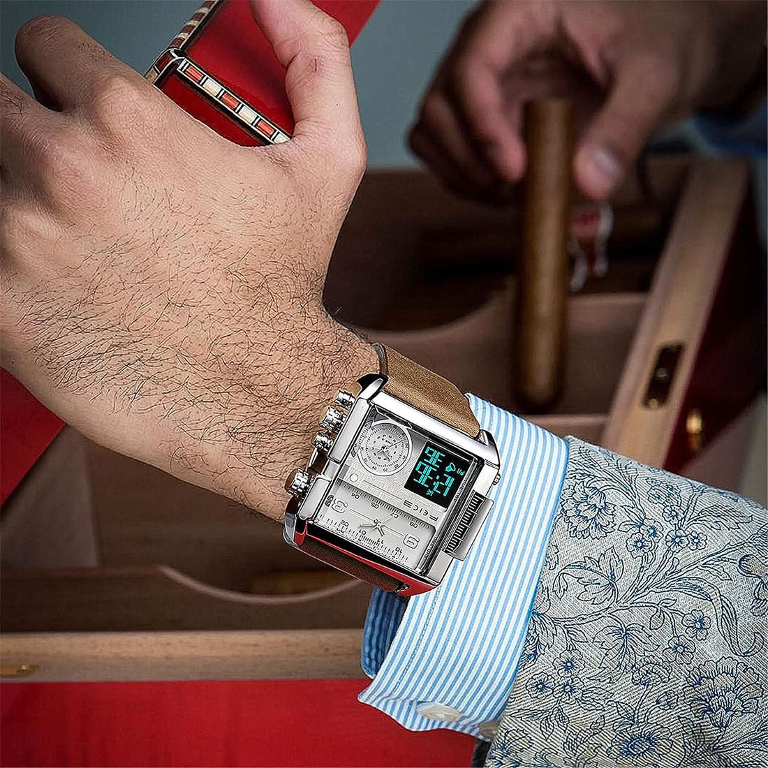 Chrono Mast - Multifunctioneel Herenhorloge