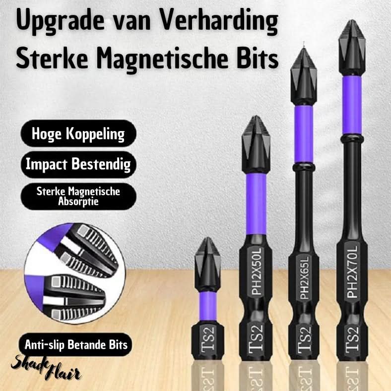 D1 Anti-Slip en Schokbestendige Bits - ShadeFlair
