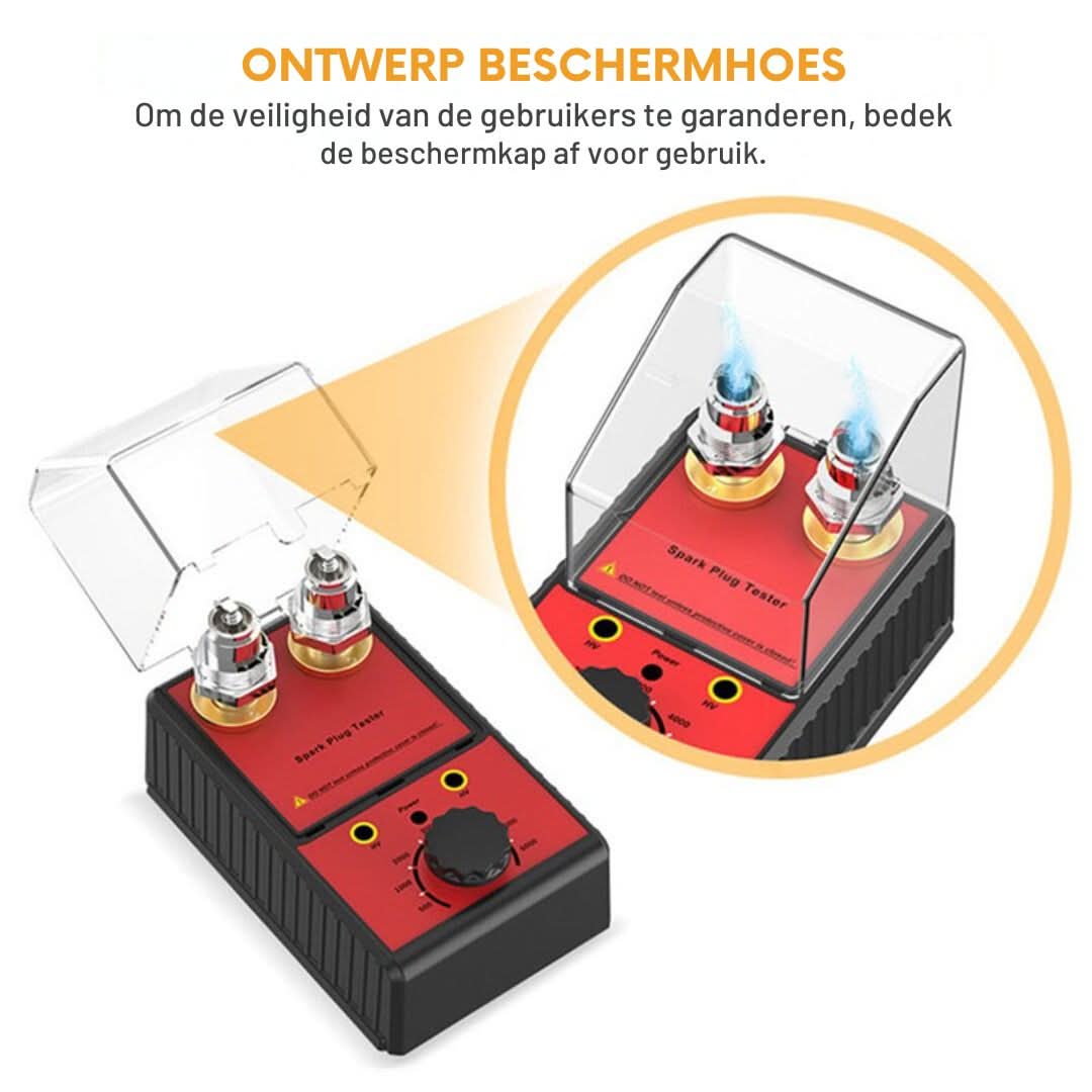 Bougie Tester met Dubbele Testopening