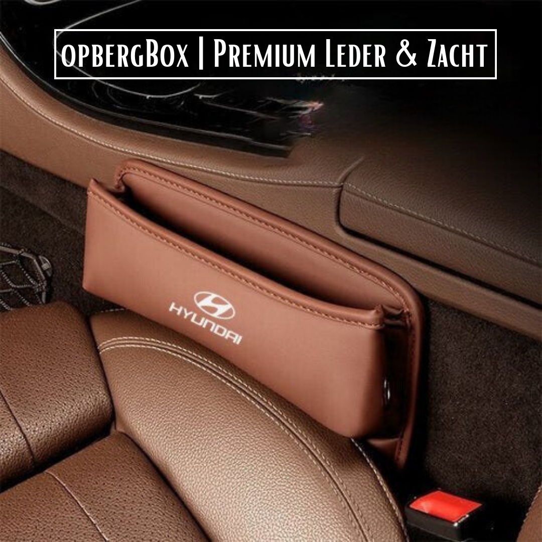 opbergBox | Premium Leder & Zacht - ShadeFlair