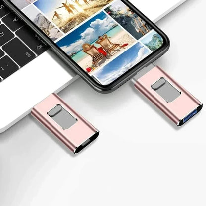 FlashDrive - 4 in 1 Geheugen-Stick Voor Alle Apparaten - ShadeFlair