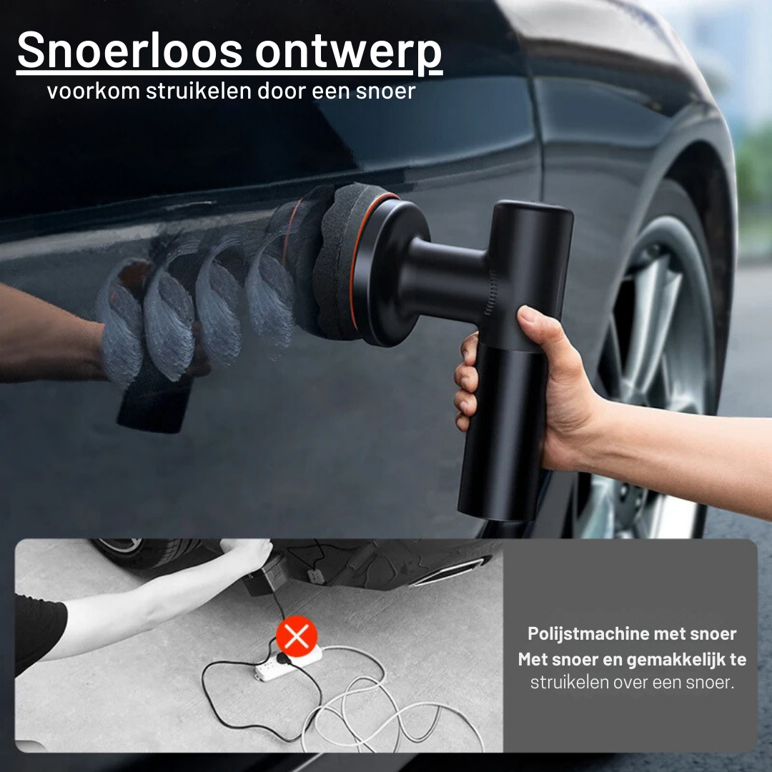 Draadloze Auto Polijster - Instelbare Snelheid