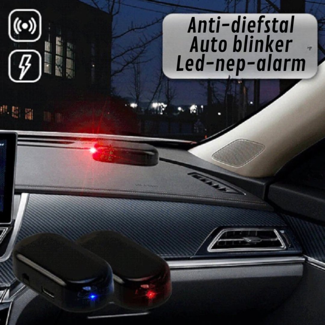 LED-Diefstal Alarm Lamp | Automatisch Avond Knipperend - ShadeFlair