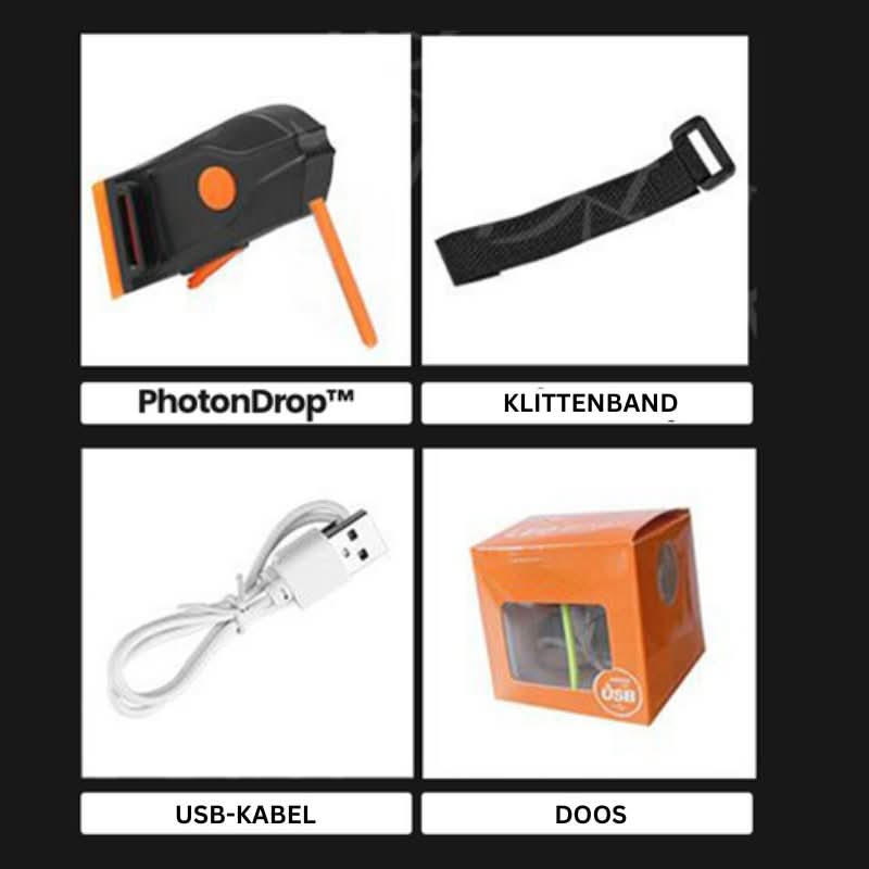 Light Drop™ | LED-Fietsachterlicht - ShadeFlair