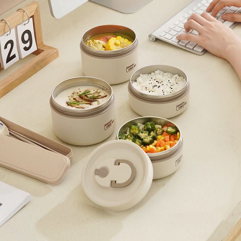 MealBox | Draagbare Geïsoleerde Maaltijdcontainerset - ShadeFlair
