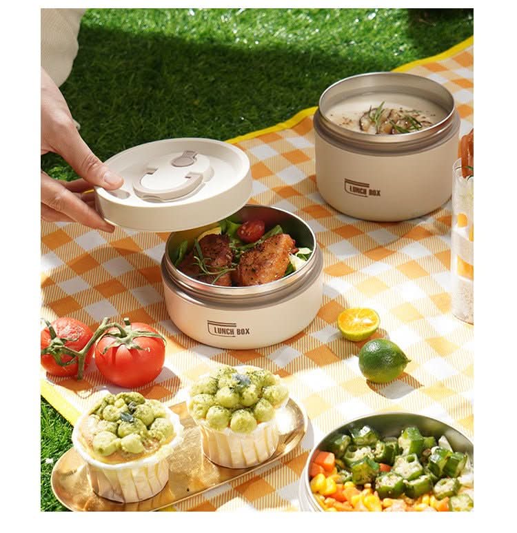 MealBox | Draagbare Geïsoleerde Maaltijdcontainerset - ShadeFlair