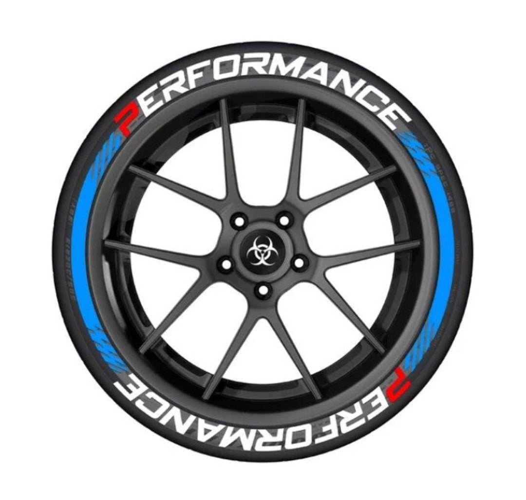 PERFORMANCE Banden | Universele Stickers - ShadeFlair