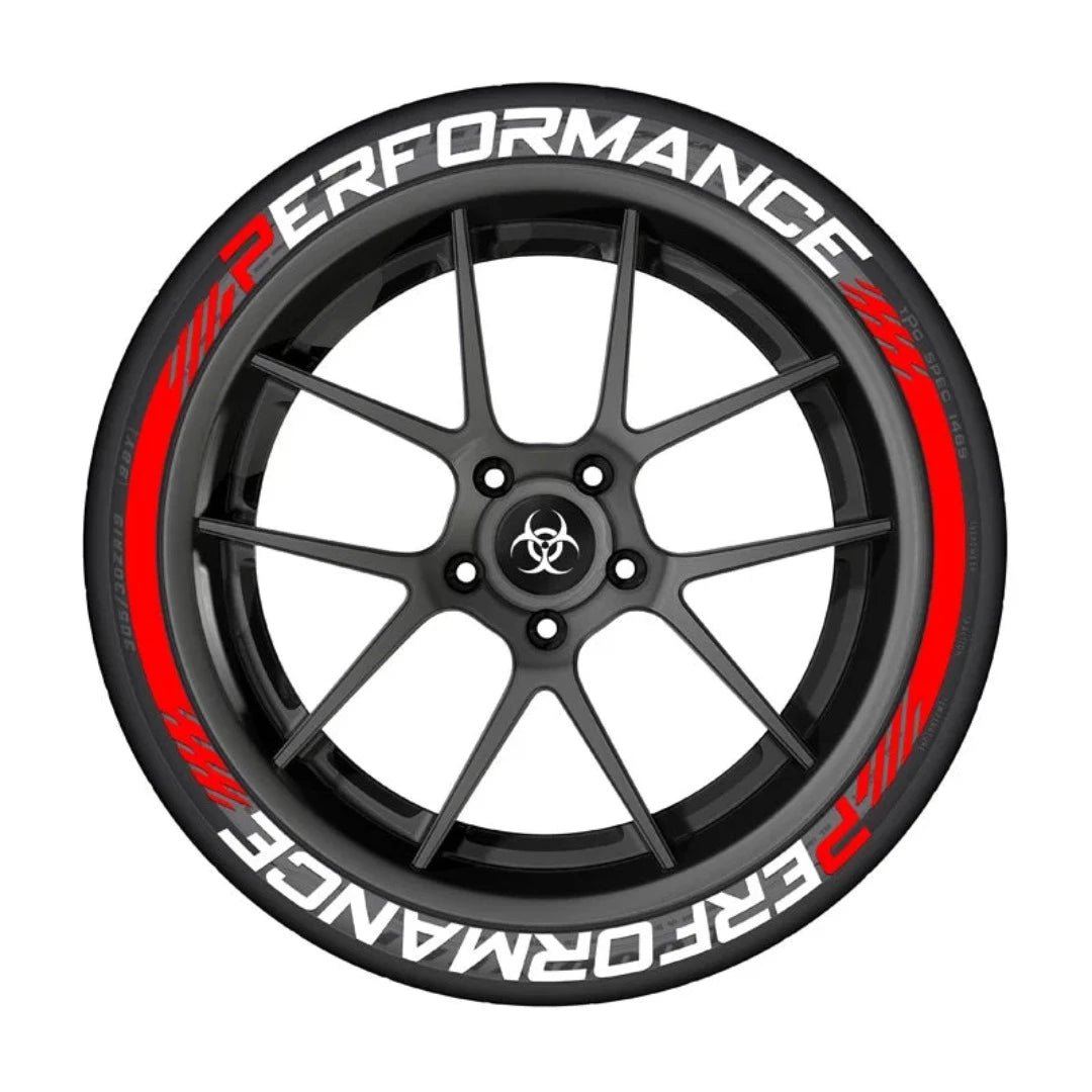 PERFORMANCE Banden | Universele Stickers - ShadeFlair