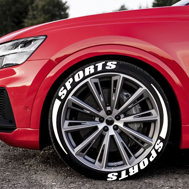 Race-Ready | 3D Autoband Letterstickers Styling Kit - ShadeFlair