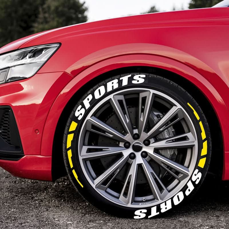 Race-Ready | 3D Autoband Letterstickers Styling Kit - ShadeFlair