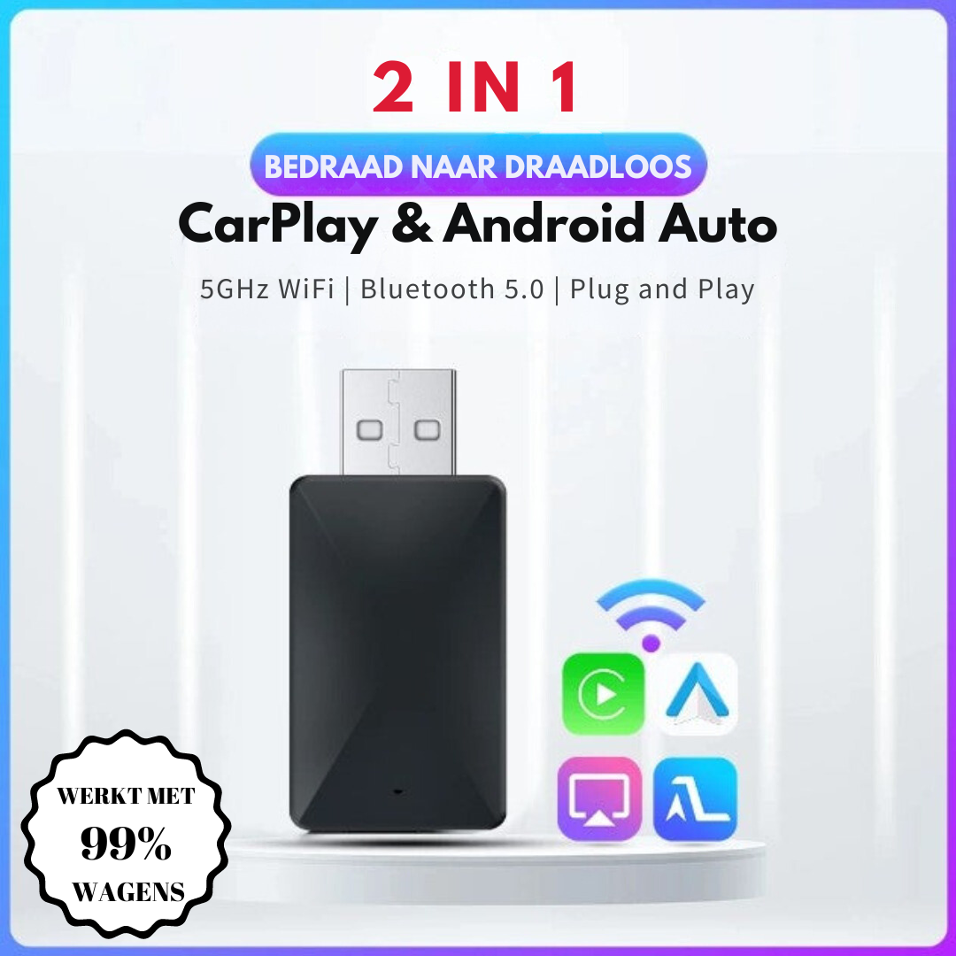 Adaptateur CarPlay | Mini et sans fil