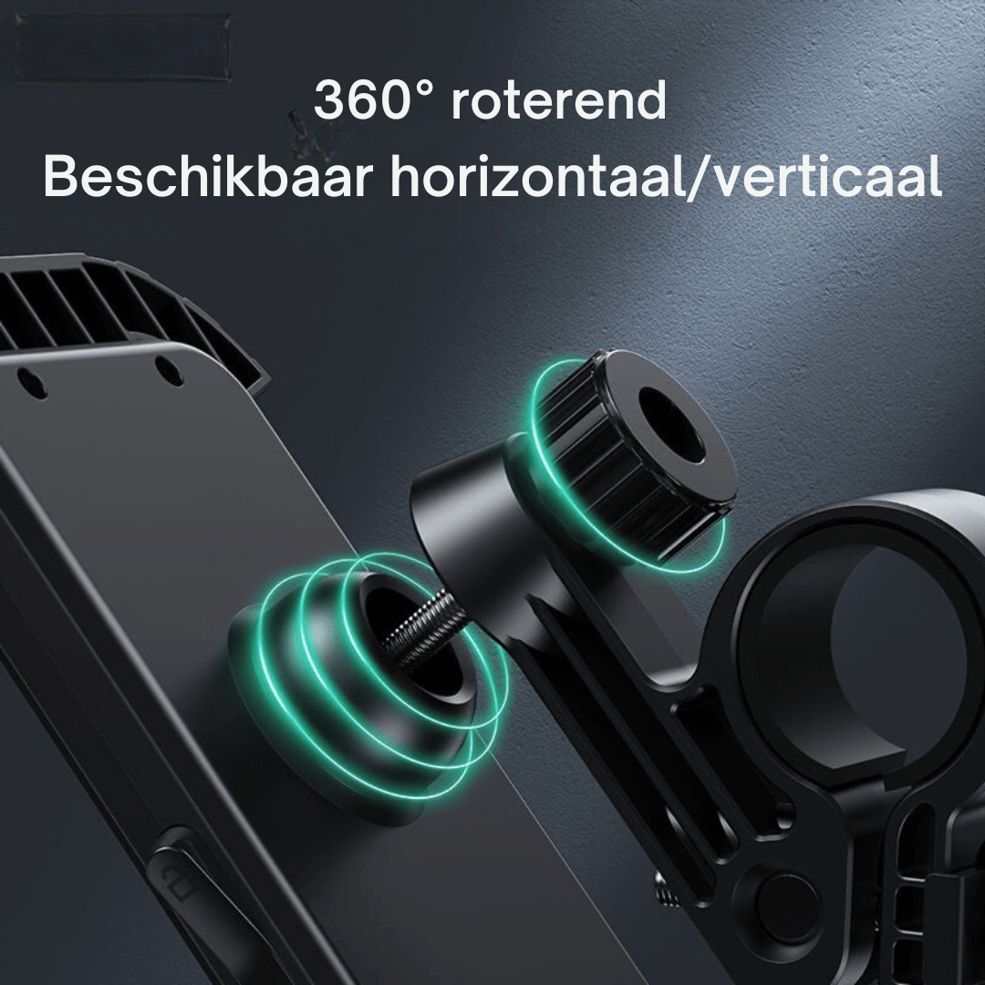 Fiets- en Motor Telefoonhouder | Veilig met 360° Rotatie