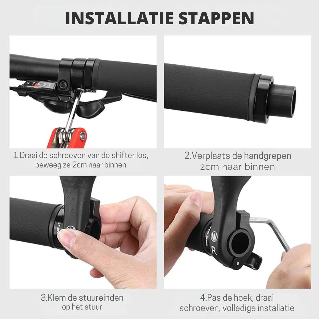 SpirGrips+ | Ergonomische Fietshandvaten - ShadeFlair