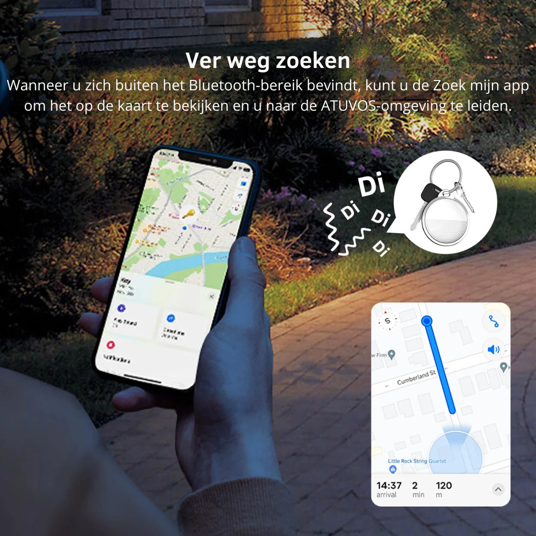 Mini GPS Tracker voor Apple iOS