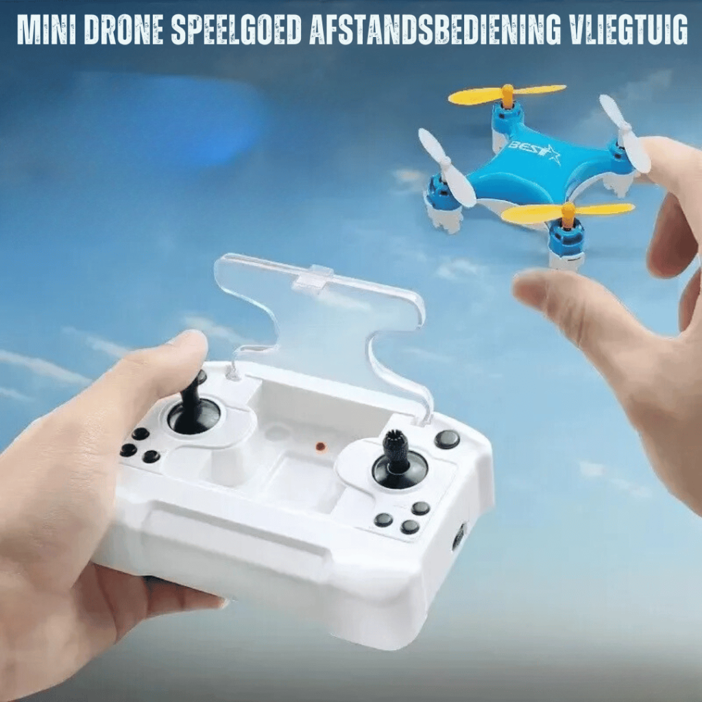 Mini Drone - Afstandsbediening en Hoogtevasthoudfunctie