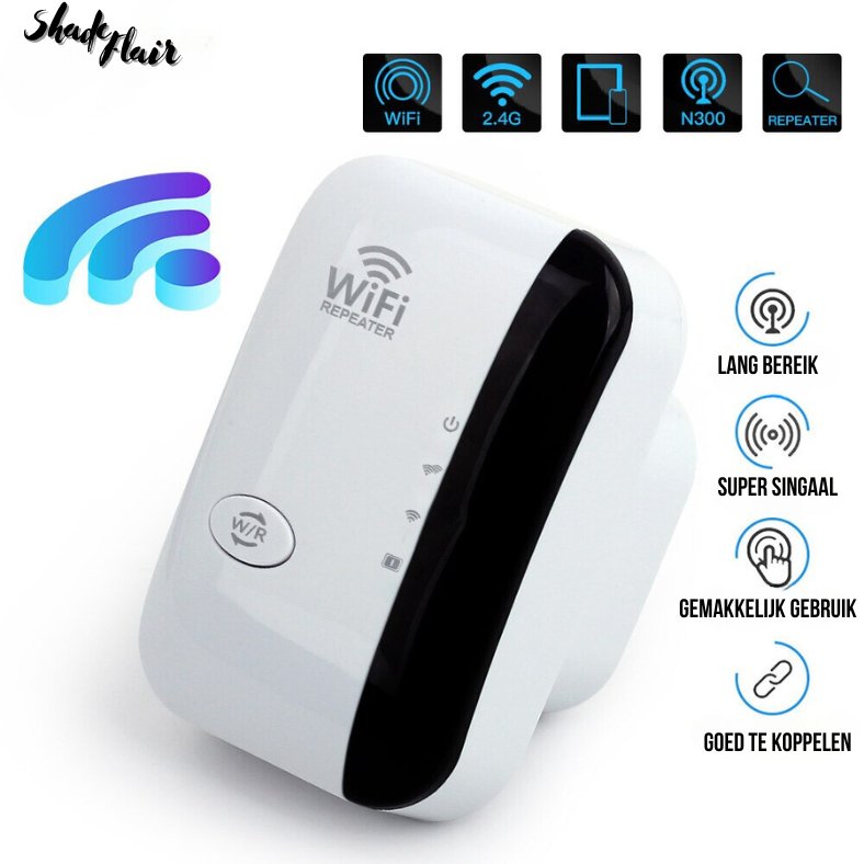 WifiMax™ | 300Mbps Draadloze Wifi Repeater - ShadeFlair